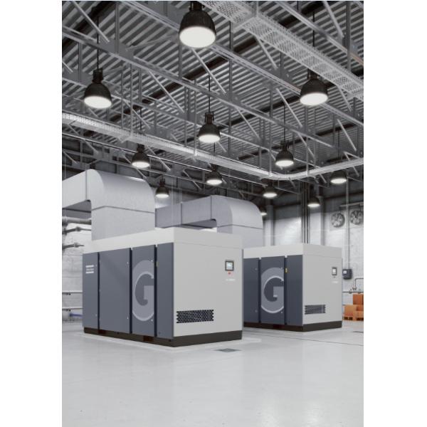 Масло воздушного охладителя впрыснуло роторный атлас Copco 160kw Ga160+ 60hz компрессора воздуха винта