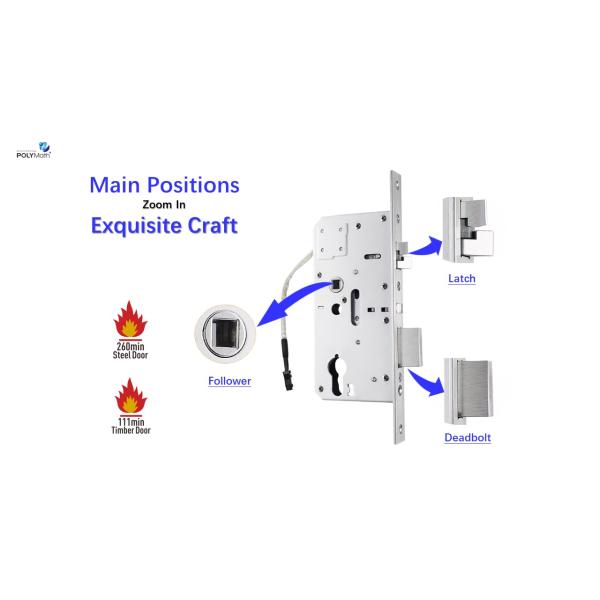 Level Security Electric Lock Polymath Z5572 with CE Certification and Waterproof Design