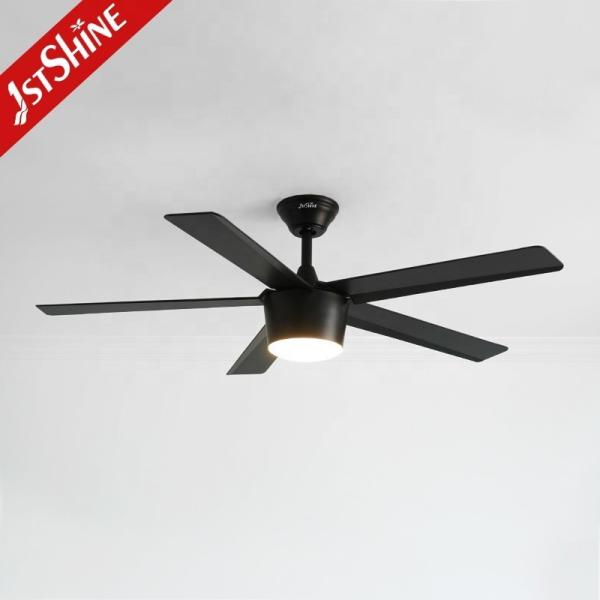 Ventilador de teto decorativo com comando remoto de 6 velocidades e motor de 10 anos
