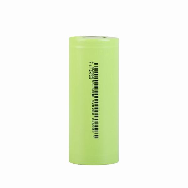 High Temperature Tolerance Rechargeable Lithium Battery 3.2V Cylindrical Cell 26650 5000mAh Battery
