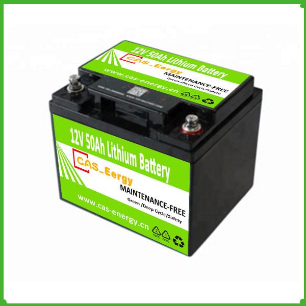 50Ah Street Light Lithium Ion Lifepo4 12V 50AH  20AH Phosphate Solar Battery