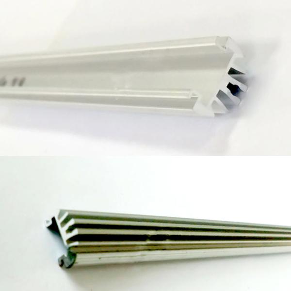 Anodized Aluminum Industrial Profile For LED Light Bar lamp Strip