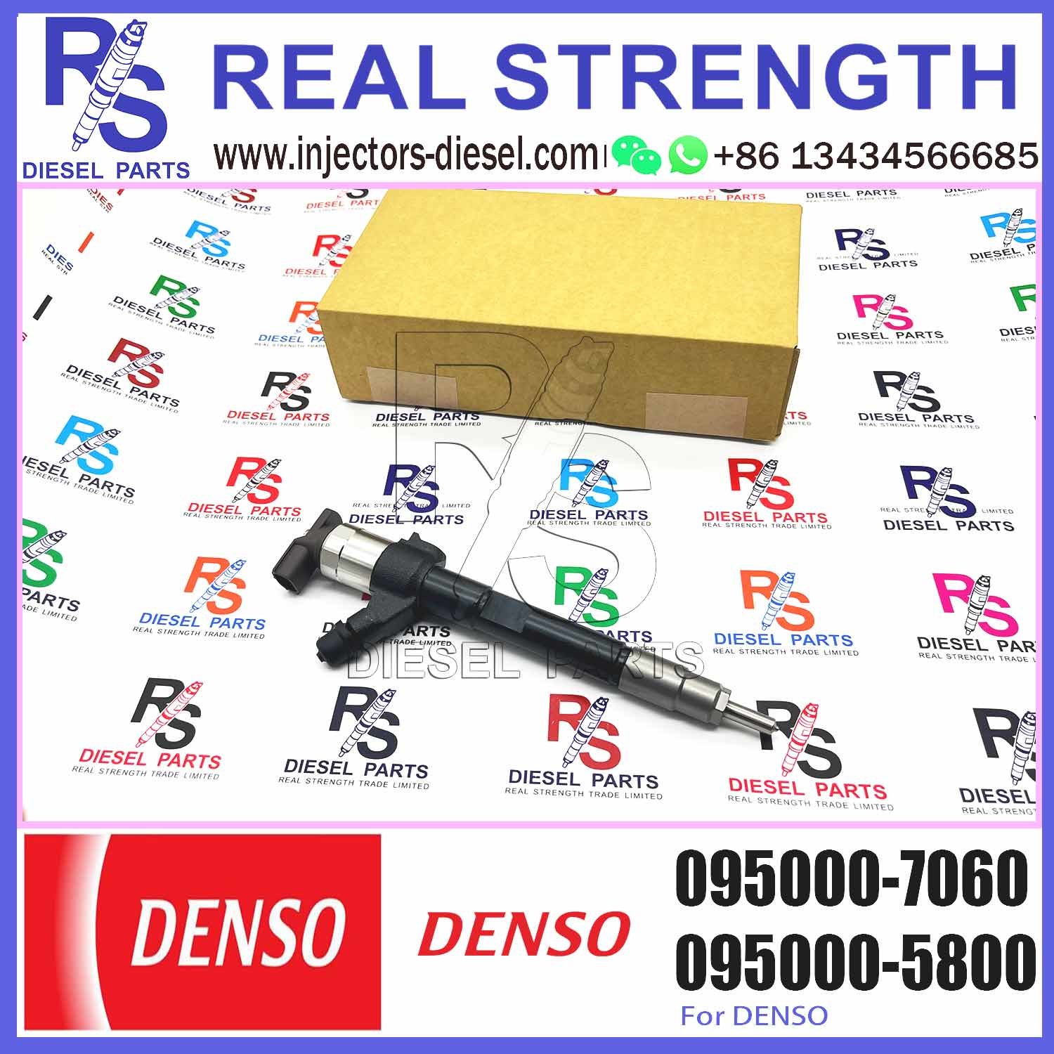 Дизельный инжектор 095000-7060 6C1Q-9K546-BB Для DENSO Ford Transit 2.2 2.4 TDCI Общий рельсовый инжектор 095000-7060