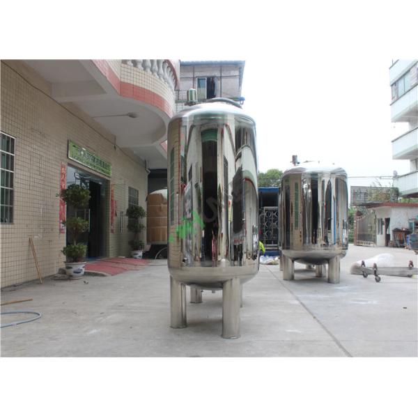 Food Grade Reverse Osmosis Water Storage Tank / Stainless Steel Water Tank
