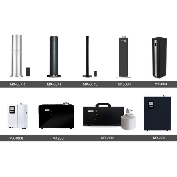 App-Controlled Scent Air Machine with 500CBM Coverage and Durable Metal Shell for Commercial Use