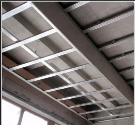 3000mm Standard Length Furring Metal Steel Main U Channel for Ceiling System Strength