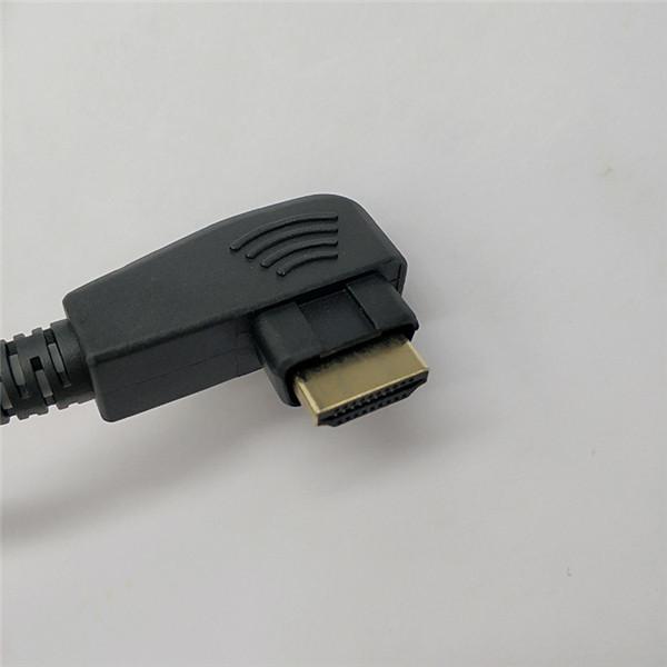 7 Leadwires Holter ECG Cable 19 Pin With Snap Type IEC Standard DMS 300 - 3A HDMI