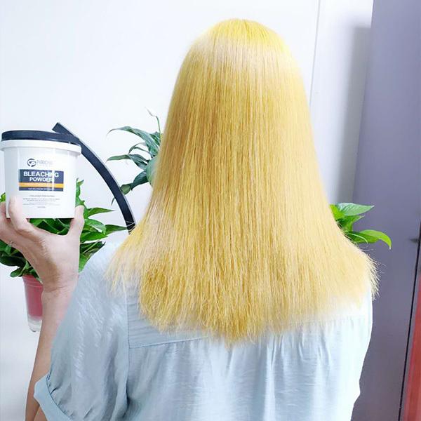 Fabrique certifiée GMP Direct 500g Poudre blanchissante pour cheveux blonds en platine 9+ Lift Anti-poussière Développeur en vrac sans ammoniac