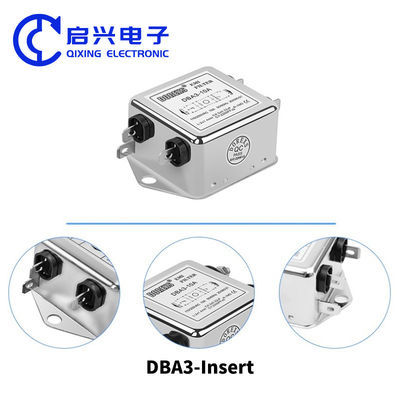 DBA7 Single Phase EMI Filter Universal Series 20A to 30A Power Supply Noise Filter