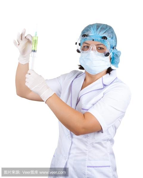 dustproof Medical Consumable Supplies Disposable Face Mask Blue And White