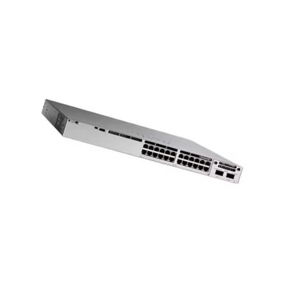 Commutateur Capacité 24 ports Commutateur de données personnalisé avec 4x10g Uplink Network Essentials C9200L-24T-4X-E