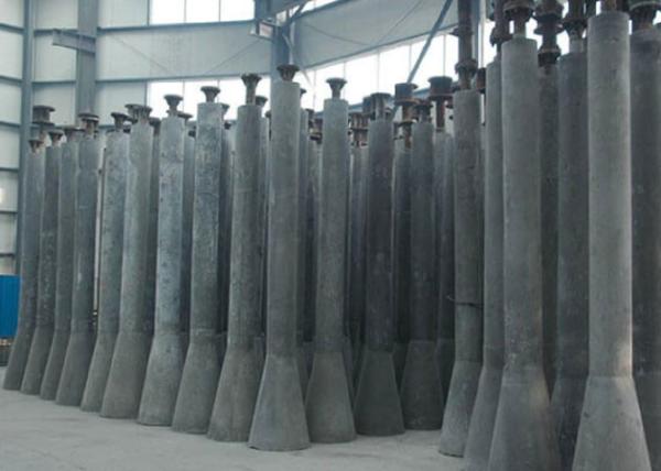 Metallurgical Industry Precast Refractory Shapes Hot Metal Pre Treatment Desulfurization Lance