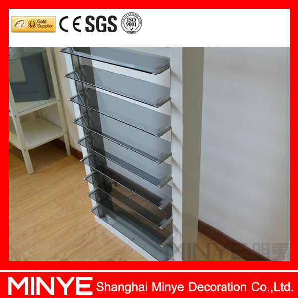 Modern Simple Style Aluminum Glass Louver/Shutter for High Demand Market