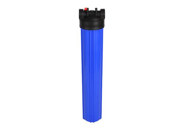20'' food grade plastic wholehouse water filter housings with  3/4'' inlet/outlet port