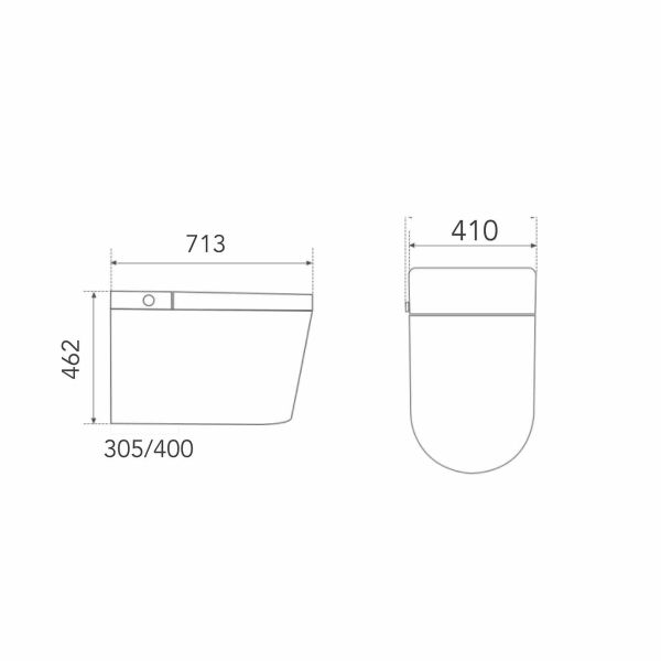 Siphonic Tornado Toilets White Quiet Flush Toilets For Bathroom