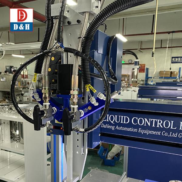 Máquina de distribuição automática de resina epoxi com função de aquecimento