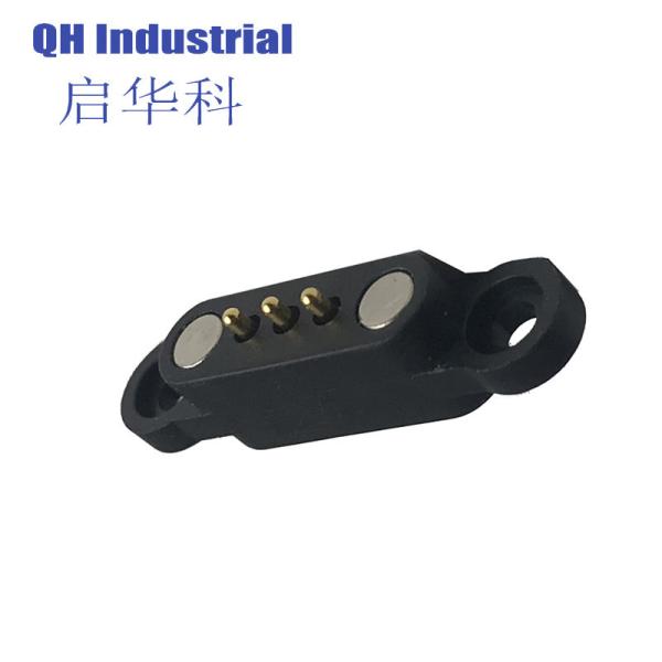 Wholesale Customizable Pitch 2.3PH 3 Pogo Pin Connector Industry Equipment Wearable Device Pogo Pin Magnetic Connector