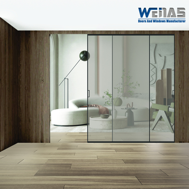 Bedroom Or Kitchen Sliding Partition Door With Noise Reduction Features