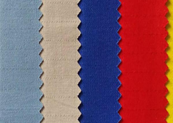 Anti estilo antiestático da sarja da tela da chama para o Workwear da segurança de central química