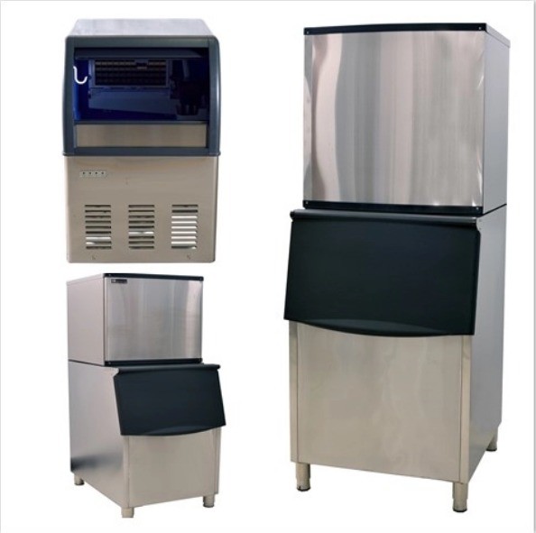 380V JYC-2400P Commercial Air Cooling Cube Ice Machine for 500-1000kg Daily Ice Output