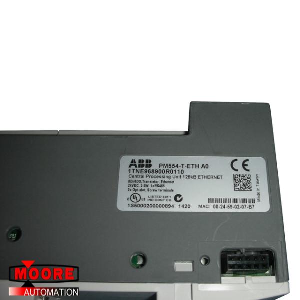 Локальные сети устройства обработки данных 128кБ К.П.У. ПМ554-Т-ЭТХ А0 АББ центральные