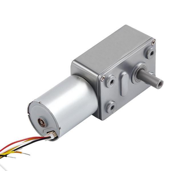 Faradyi Customized 12V 24V 2-150RPM Micro Brushless DC Worm Gear Motor Speed Control Small Motor Self-Locking Gear