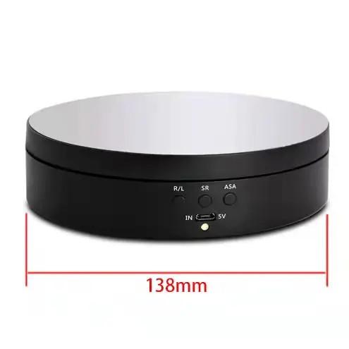 Adjustment Electric Motorized Rotating Turntable Display Stand Product Display Turntable