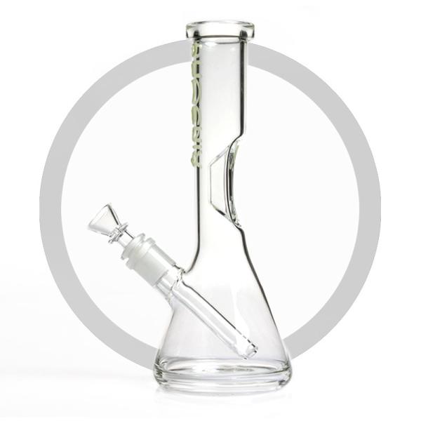 10 Inches Glass Beaker Bong Luminous Phoenix Logo Glass Smoking Water Pipe Ice Bongs Hookah