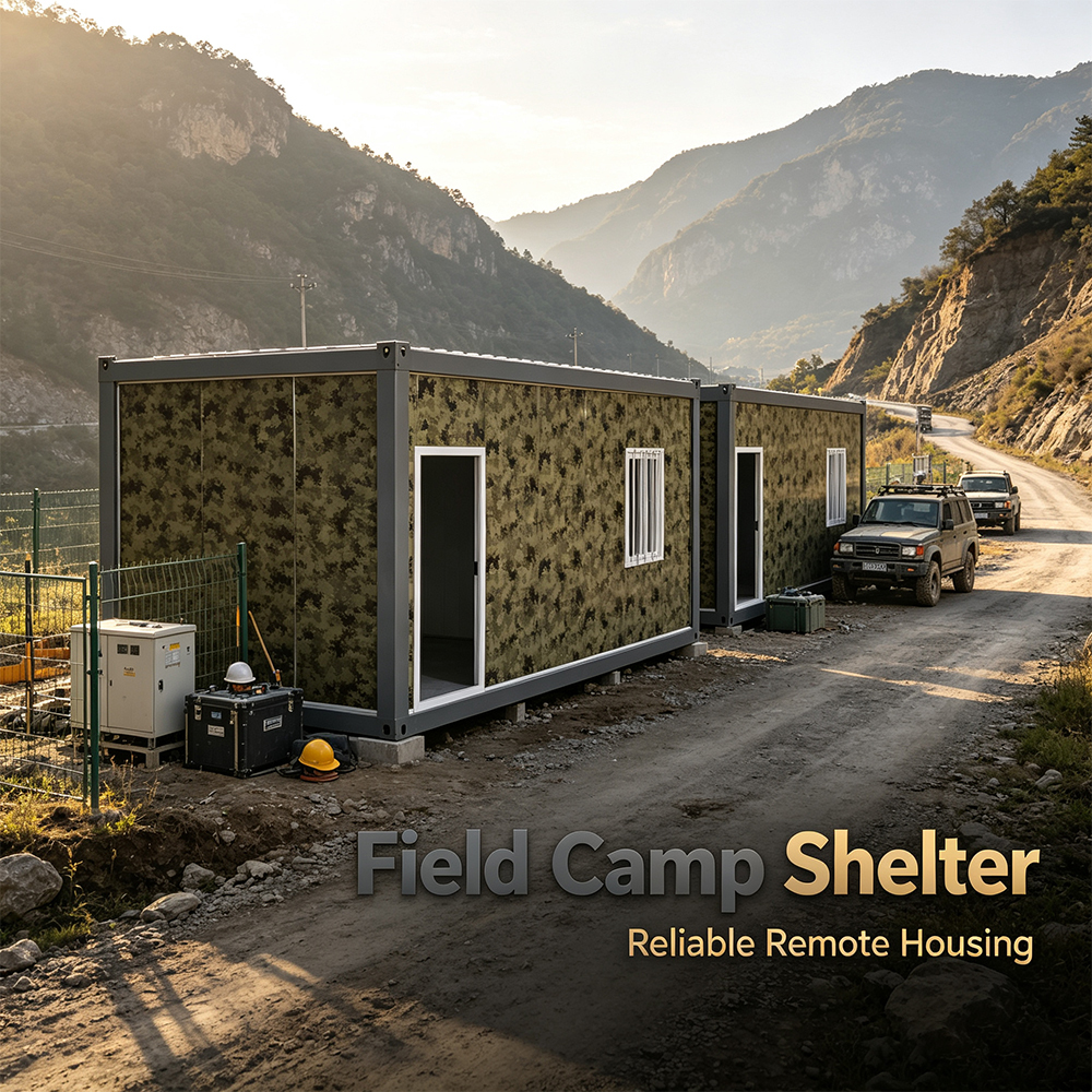 Foldable Prefab Housing Module With Customizable Layout and Interior Finish for Foldable Relocatable Container House