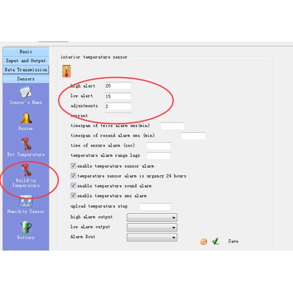 Wifi gprs temperature and humdity data logger with tempertaure sensor and web server