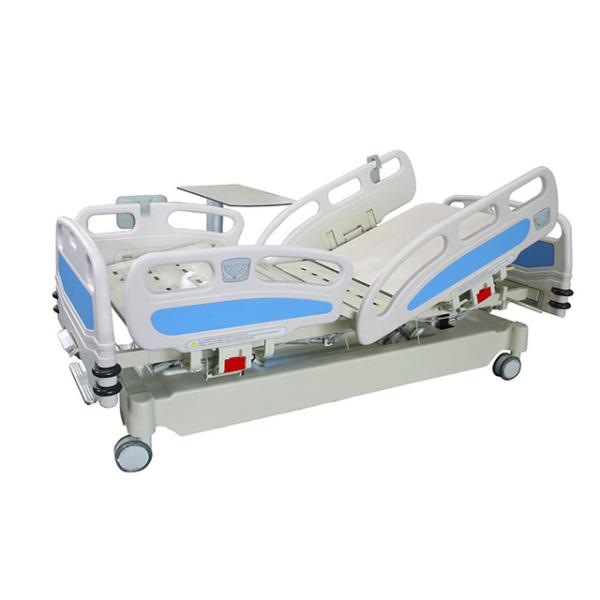 250kg Loading Capacity Adjustable 5 Function Electric ICU Bed Hospital Bed
