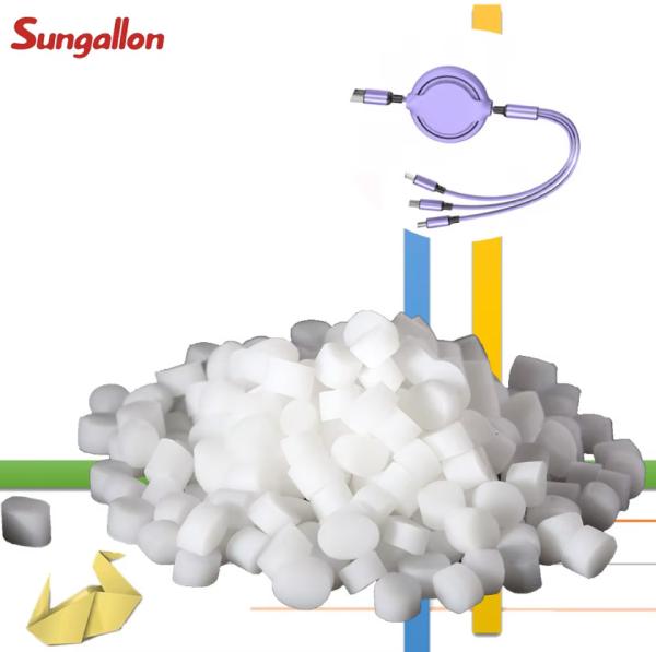 Sungallon GP540 シリーズ モバイルデータライン原料：工場直送 TPE 顆粒 外観