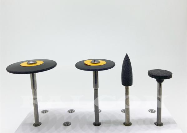 black Sintered Diamond Disc knife edge Rubber Polishing Wheel 26mm 12mm Diameter