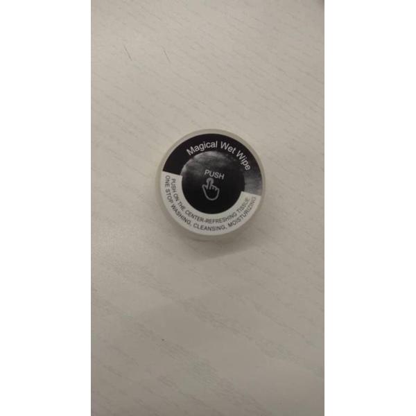 Fast Food and Takeaway Food Services Customized Logo Compressed Wipes for Sports Travel