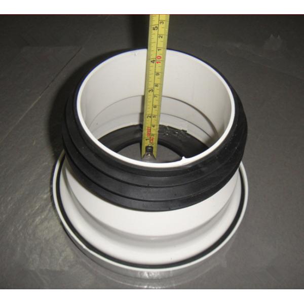 Polypropylene Short Toilet Drain Connector With No Visible Specks And Sag