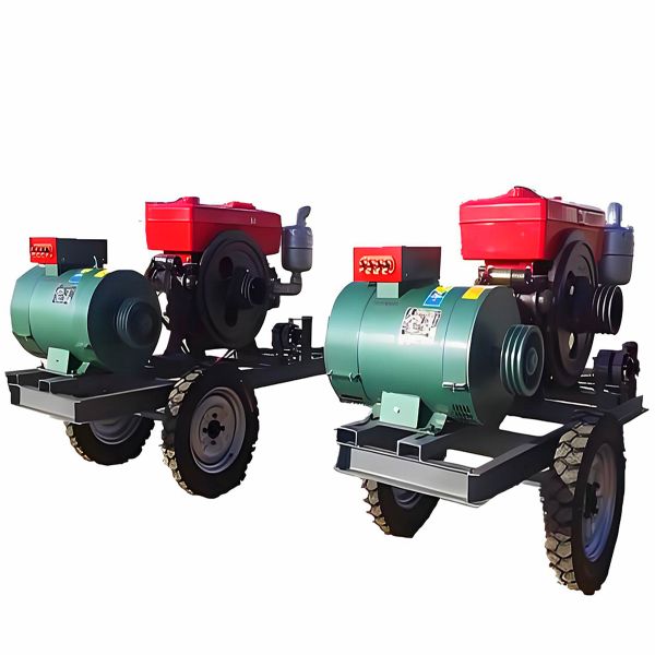 Manufacturer Diesel Engine Generator Set 220V Rated Voltage Diesel Powered Generator Portable Generators Diesel