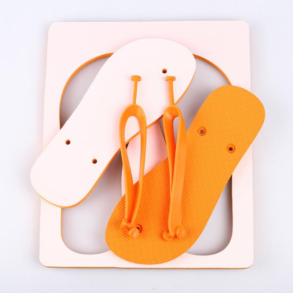 Custom Heat Transfer Printing Beach Slippers Blank Sublimation Flip Flops