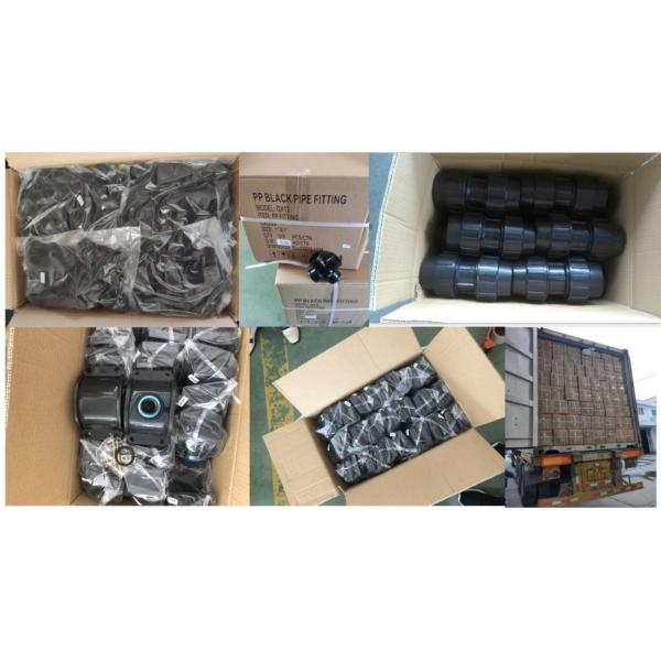 Провод соединения PP сжатия трубы подходит мужской/женский равный уменьшающий Tee с дизайном