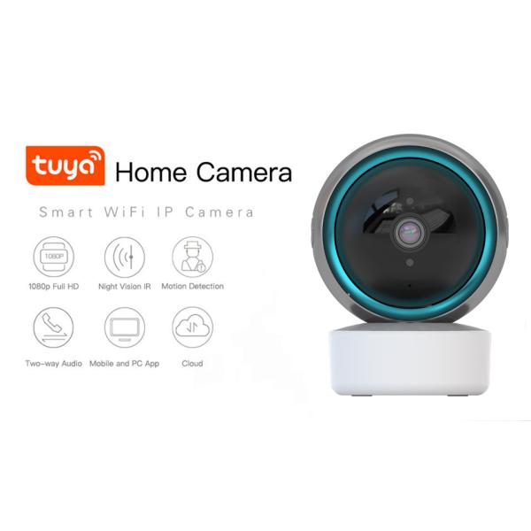 4x Electronic Zoom Tuya Smart PTZ CCTV WiFi Surveillance Camera for Indoor Monitoring