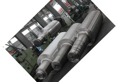 Large Section Mills Steel Roller Mill Rolls Melted With Electric Arc Furnace