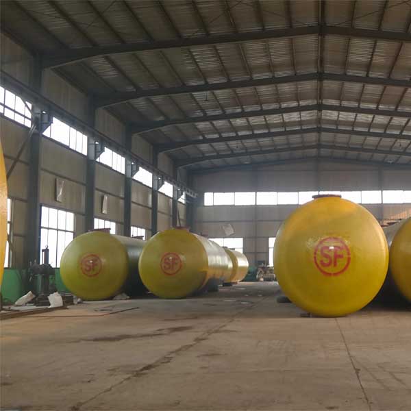 5000L 1.77mpa Fuel Oil Storage Tank SF Double Wall Q345R Diesel