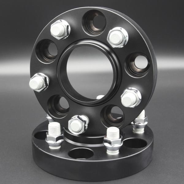 25mm Forged Aluminum Hub-centric Wheel Spacers Anodize Black for FORD Mustang 2016 Version