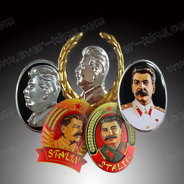 Новый конструированный ярлык медали сплава цинка головы Customed Сталина для вина