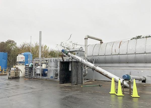 Huayin 5 Ton Pyrolysis Equipment Waste Tyre To Diesel Plant