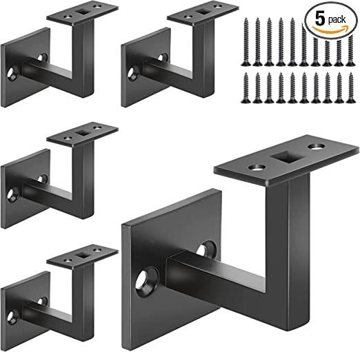 Stair Railing Handrail Support Bracket Carbon Steel and Powder Coating for Stairway