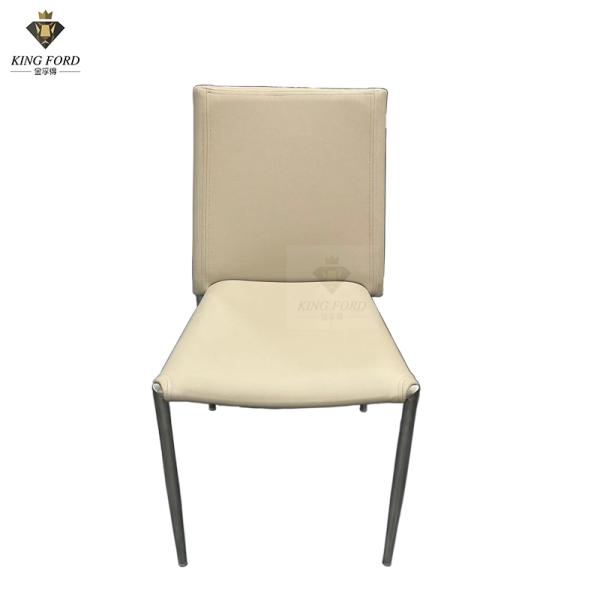 OEM Luxury Restaurant Dining Chairs With Metal Legs Adjustable