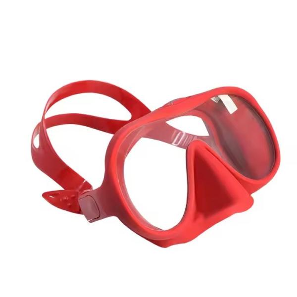 Liquid Silicone Scuba Diving Mask Frameless Snorkeling Swimming Silicone Scuba Mask