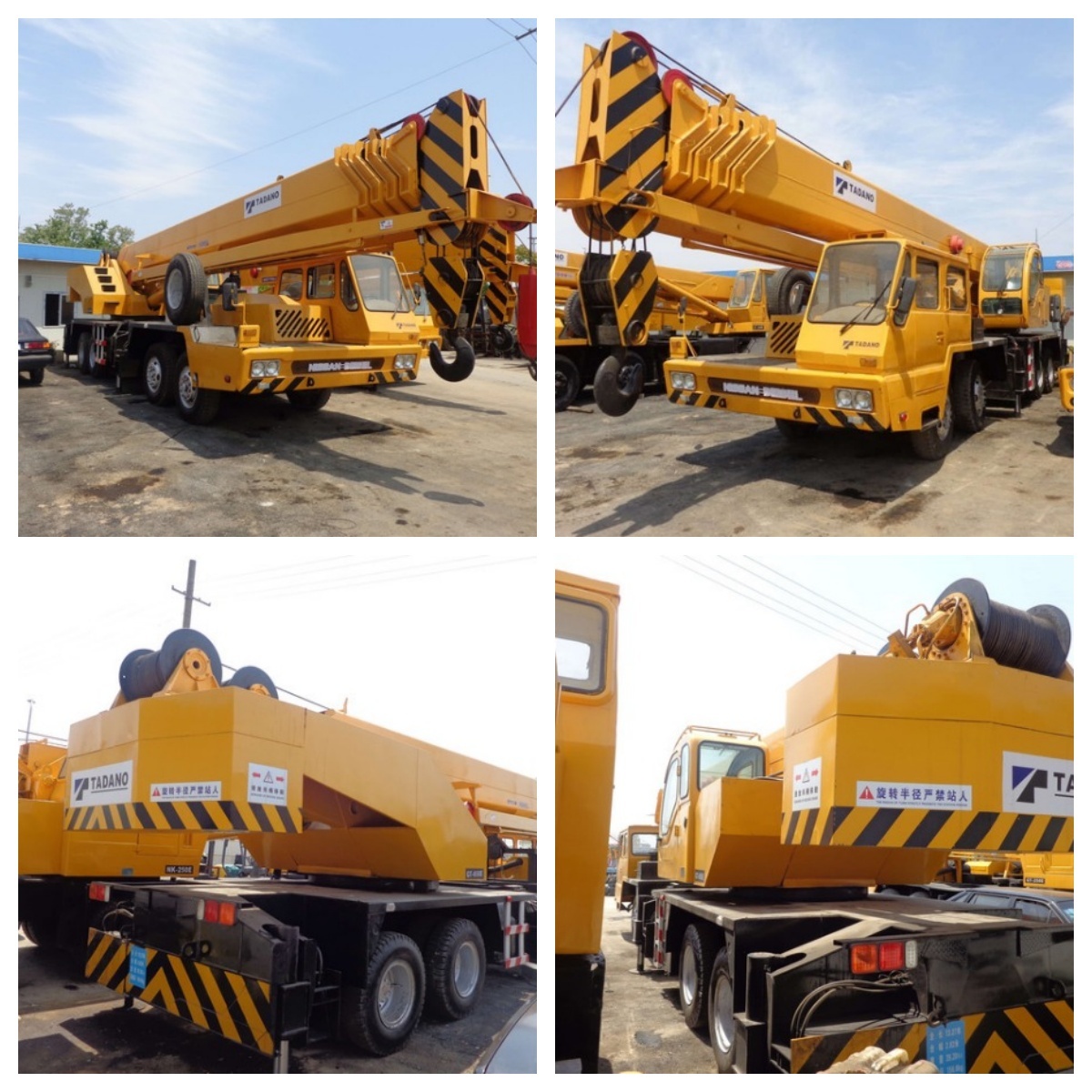 Pre-Owned Used TADANO 65 Ton Truck Crane GR-650N Telescopic Boom Mobile Hydraulic Lifting Equipment Inspected Export