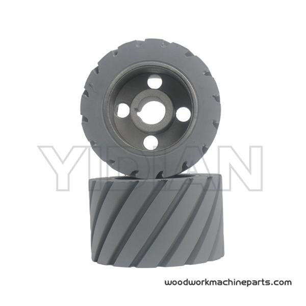 100x20x60 Planer Moulder Rubber Feed Roller With Keyway - Twill Feeding Wheel