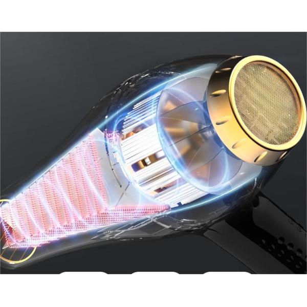 Barber Shop Dedicated Hair Dryer with Overheat Protection and Electric Power Source